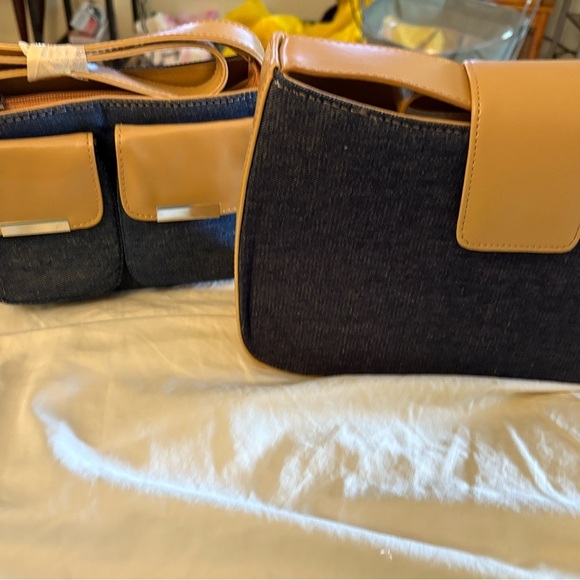 New Denim & Tan 
Mommy & Me  
Matching Bag
Perfect set
For mommy and daughter - Picture 2 of 8